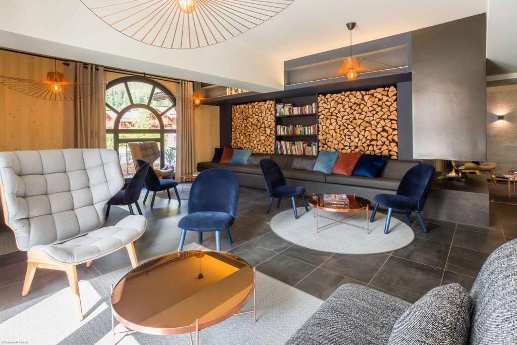 Modern 2Br 5* Pool Gym Spa Garage Mont-Blanc View Chamonix Exterior foto