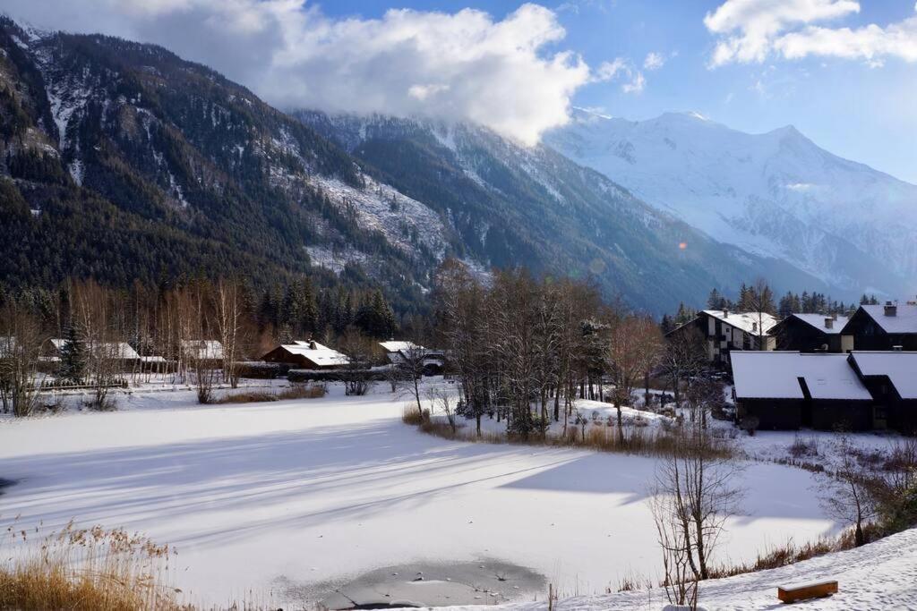 Modern 2Br 5* Pool Gym Spa Garage Mont-Blanc View Chamonix Exterior foto