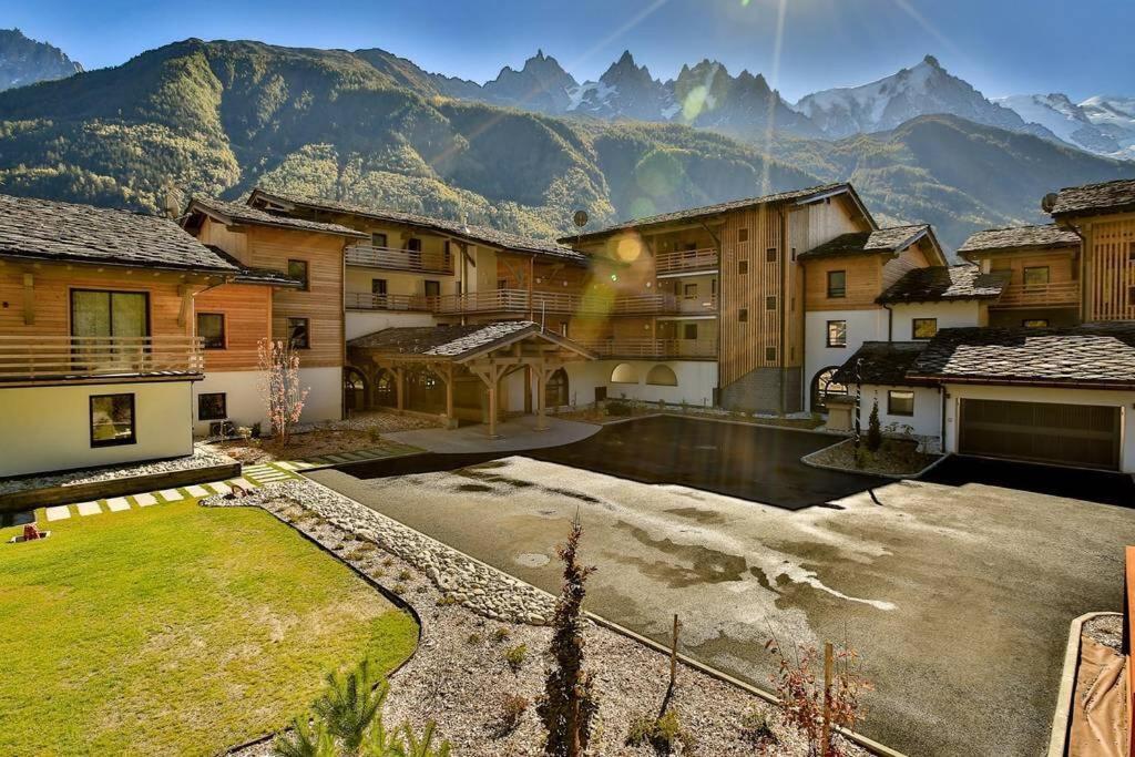 Modern 2Br 5* Pool Gym Spa Garage Mont-Blanc View Chamonix Exterior foto